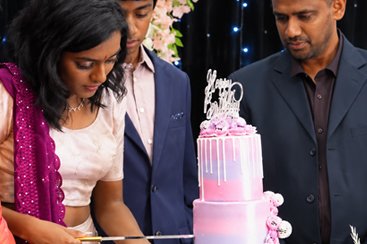 Birthday celebration photograph 3
