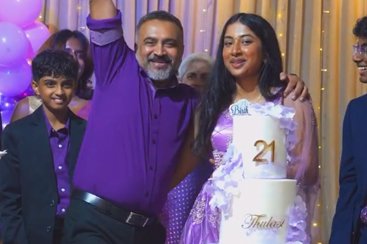Birthday celebration photograph 4